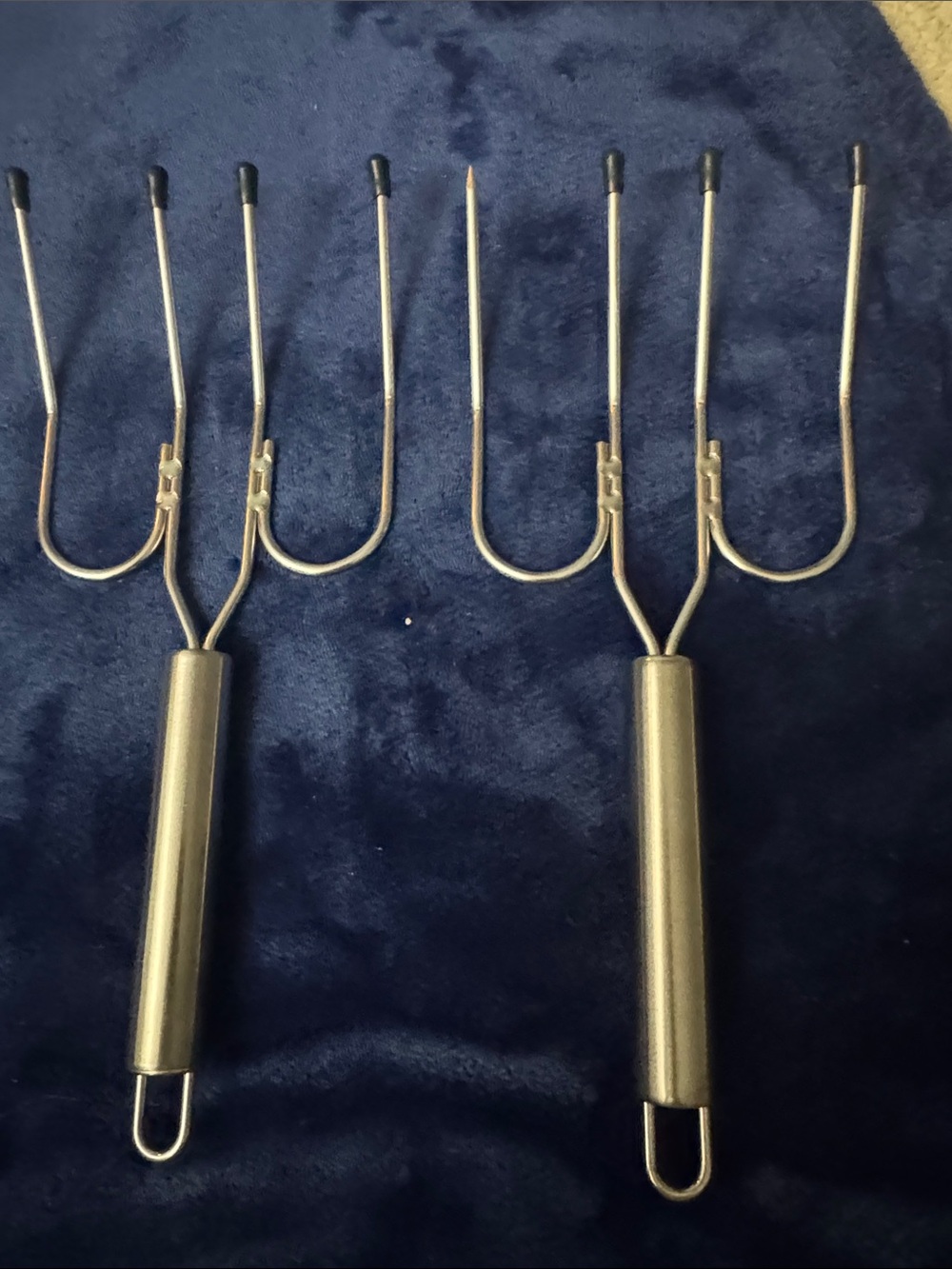 Ninja Stainless Steel Roasting Forks - Set of 2 (Silver)